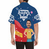 Custom All Over Print Hawaiian Shirt with Face My Super Hero Father&#39;s Day Custom Made Hawaiian Shirts