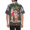 Custom Face Christmas Coconut Tree Men&#39;s Hawaiian Shirt Made for You Custom Shirt