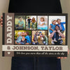 PresentsPrints, Daddy, Custom Photo, Personalized Name And Text Canvas Wall Art