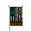 PresentsPrints, IRISH PRIDE Garden Flag 12 inches x 18 inches Twin-Side Printing