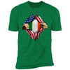 PresentsPrints, American Irish Flag St Patrick Shirt