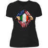 PresentsPrints, American Irish Flag St Patrick T-Shirt