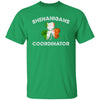 PresentsPrints, Shenanigans Coordinator Shamrock St Patricks Day 2022 Shirt
