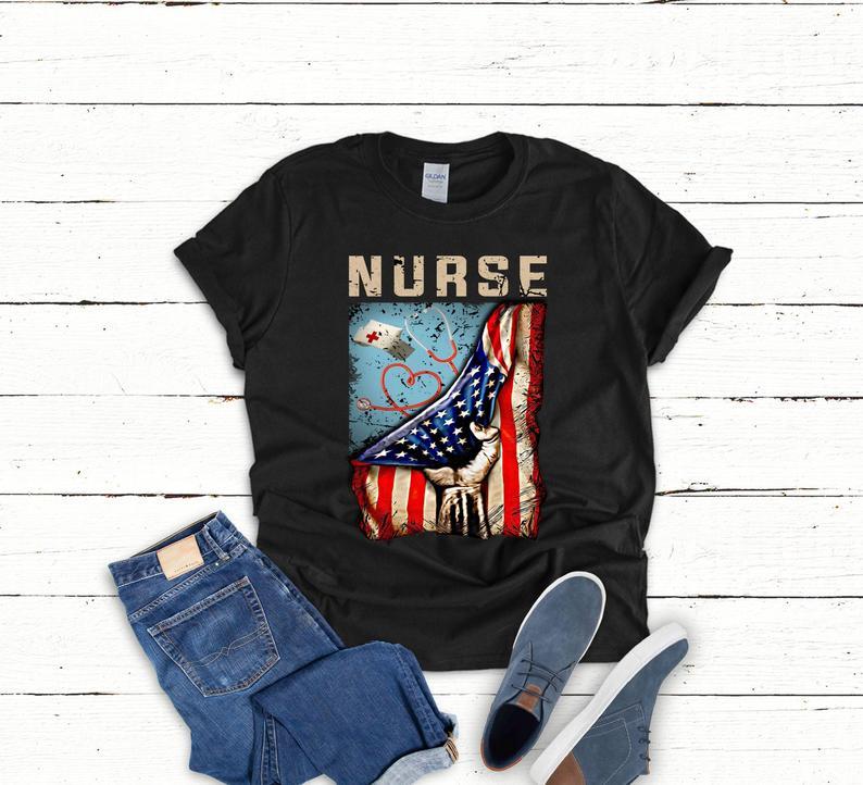 Nurse Strong Black T-Shirt