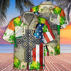 PresentsPrints, Irish by blood American by birth patriot by choice - Hawaiian shirt