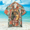 Custom Photo - Dog Lover Hawaiian Shirt - Floral Pattern 04