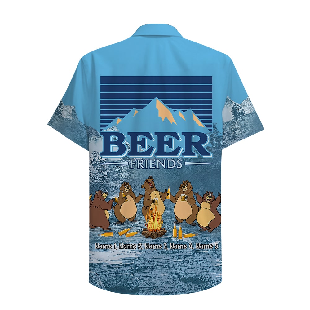 Beer Friends - Custom Hawaiian Shirt, Aloha Shirt