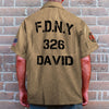 Firefighter Hawaiian Shirt - Custom Name &amp; Number