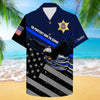 To Protect and To Serve - Personalized Hawaiian Shirt, Aloha Shirt - Gift for Police