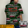 Personalized Hawaiian Shirt - Muscle Car Pattern - I Just Want To Drive My Car And Ignore All Of My Old Man Problem