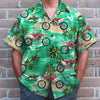 Custom Photo - Motocross Hawaiian Shirt - Coconut Tree Pattern 03