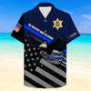 To Protect and To Serve - Personalized Hawaiian Shirt, Aloha Shirt - Gift for Police