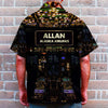 Pilot Control PanelHawaiian Shirt - Custom Name &amp; Number