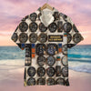 Vintage Pilot Seaplane Control Panel Hawaiian Shirt - Custom Name &amp; Number