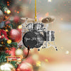 Silver Drum - Shaped Ornament 86 - CV98 Car Ornament