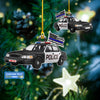Custom Shaped Ornament - Police Car 2021 - ATM2K Car Ornament