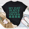 PresentsPrints, My Cat Is My Lucky Charm St Patrick&#39;s Day, Irish T-Shirt