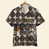 Vintage Pilot Seaplane Control Panel Hawaiian Shirt - Custom Name &amp; Number