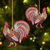 Chicken 184 - Custom Shaped Ornament - PT97 Car Ornament