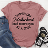 PresentsPrints, Surviving Motherhood Happy Mother&#39;s Day, Mom T-shirt